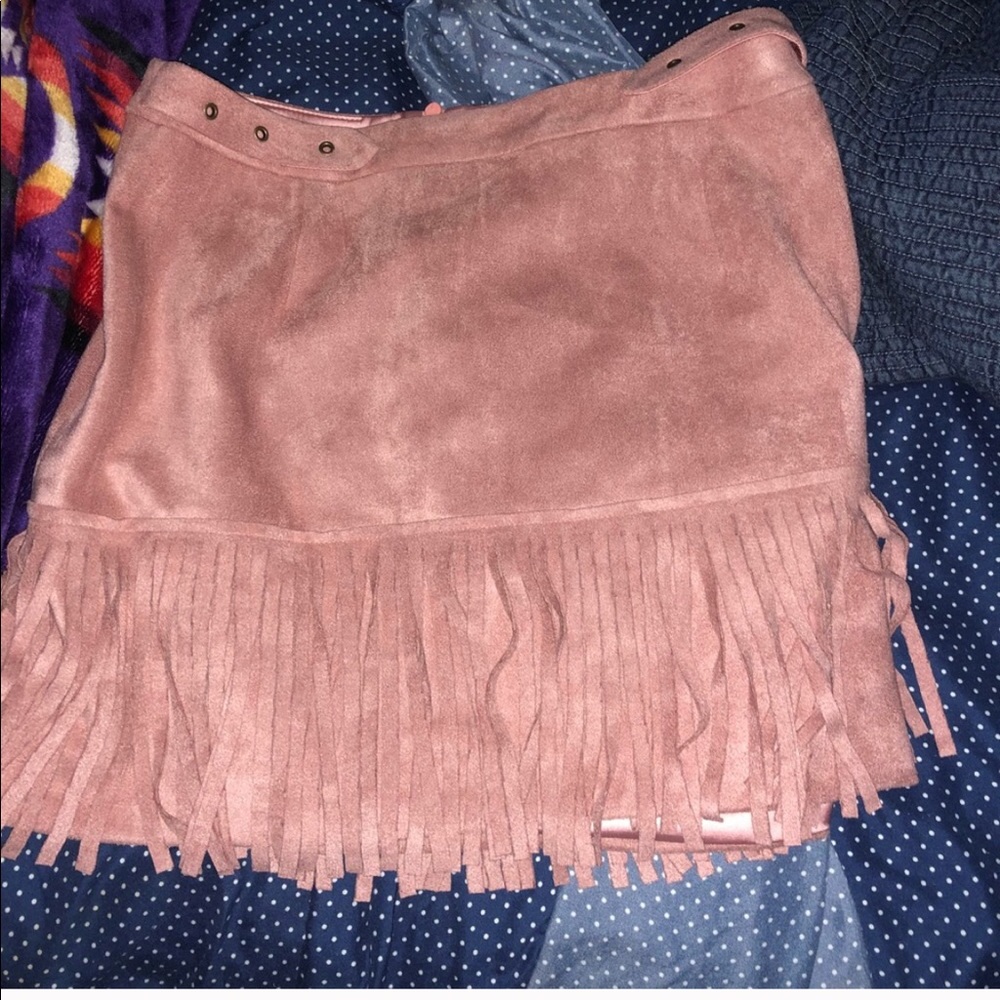 Kittenish rose skirt